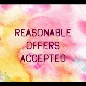 🌟Most reasonable offers accepted!! 🌟 Try today!